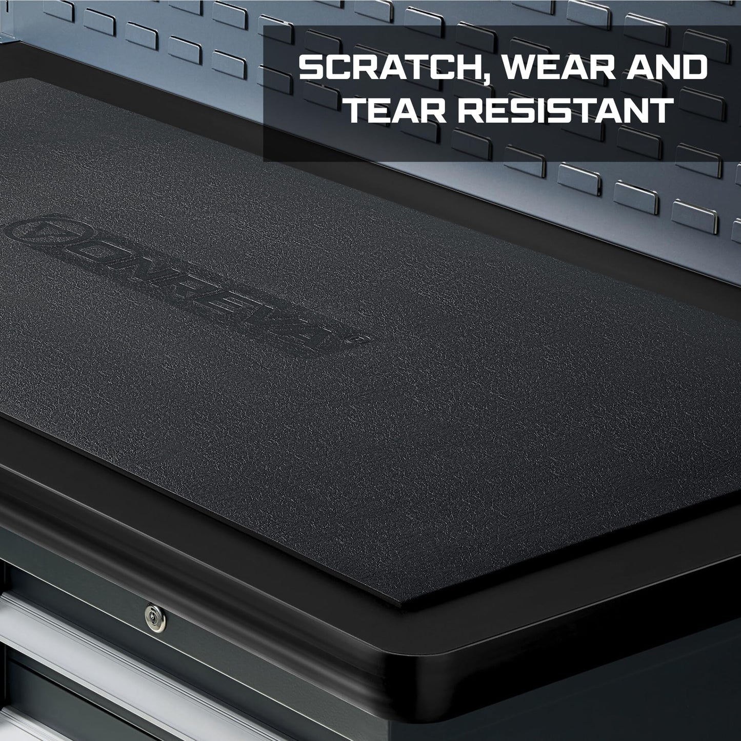 ONREVA Workbench Mat 24X48 Inches, EVA Work Mat, Protect Your Work Bench Top, Heavy Duty Pad for Tool Box Top, Table, Tool Station, Rolling Cabinet Cart Cover Liner Matt, 48"X24" 5mm Thick