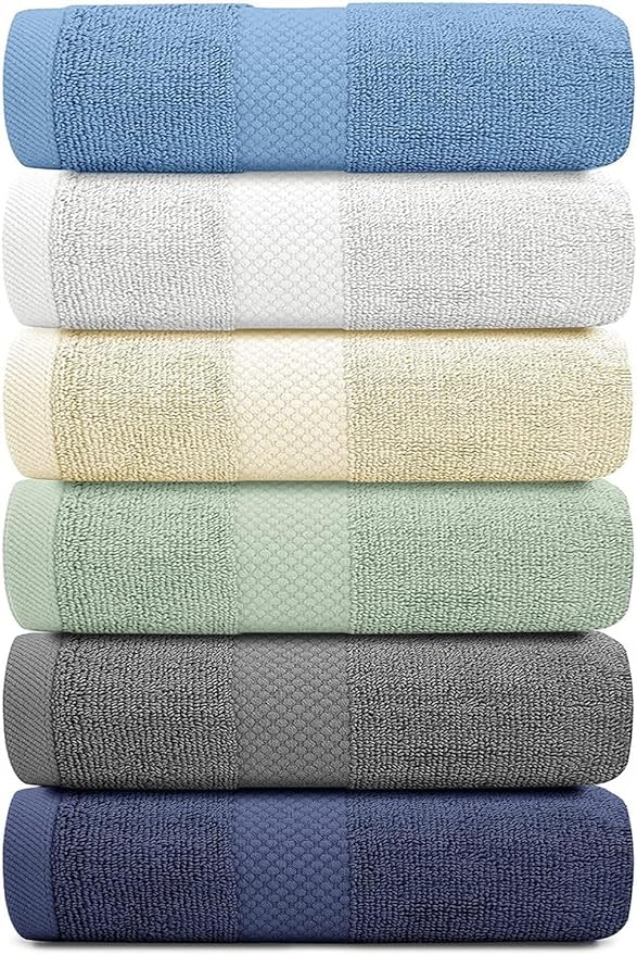 White Classic Luxury Multicolor Hand Towels