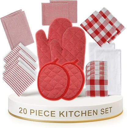 LANE LINEN Kitchen Towels Set