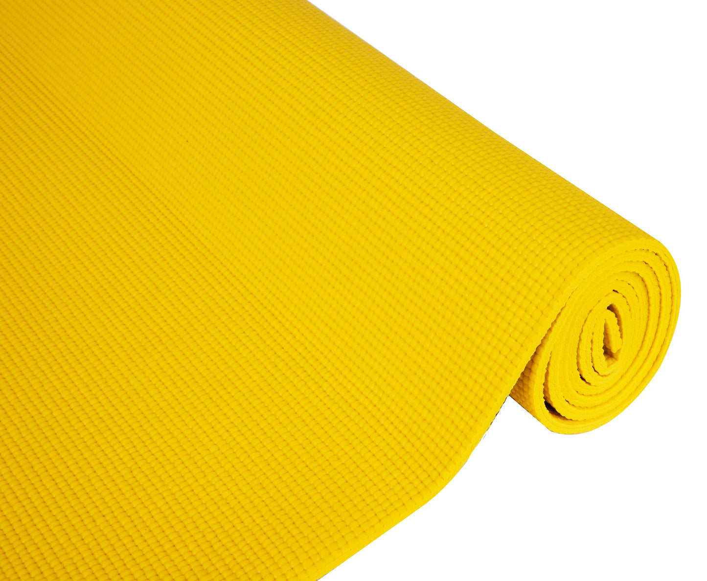 Mind Reader YOGAPVC-BLK All Purpose Extra Thick Yoga Fitness & Exercise Mats with Carrying Strap, High Density Anti-Tear