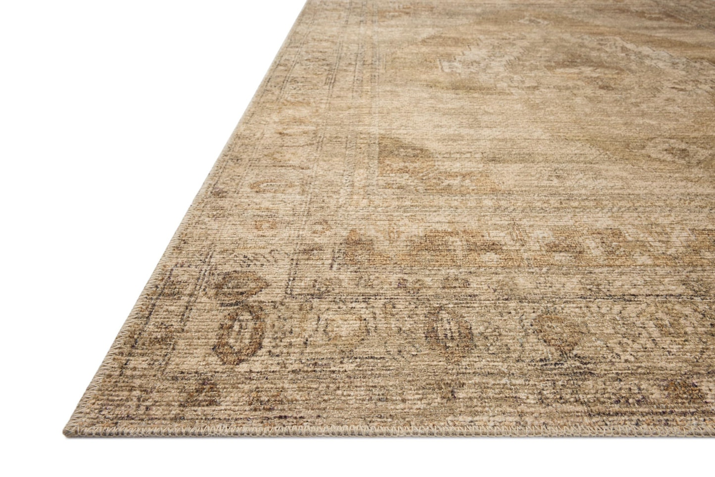 Loloi Amber Lewis Cambria Collection CBR-03 Taupe/Antique Bronze 8'-6" x 11'-6" Area Rug Jute, Neutral, Vintage Style, Antique Tone, Living, Bedroom, Dining, Carpet