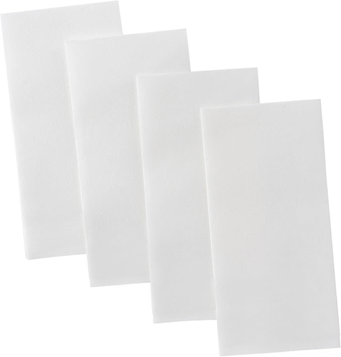 100-Pack BloominGoods Disposable Bathroom Napkins | Linen-Feel Guest Towels |