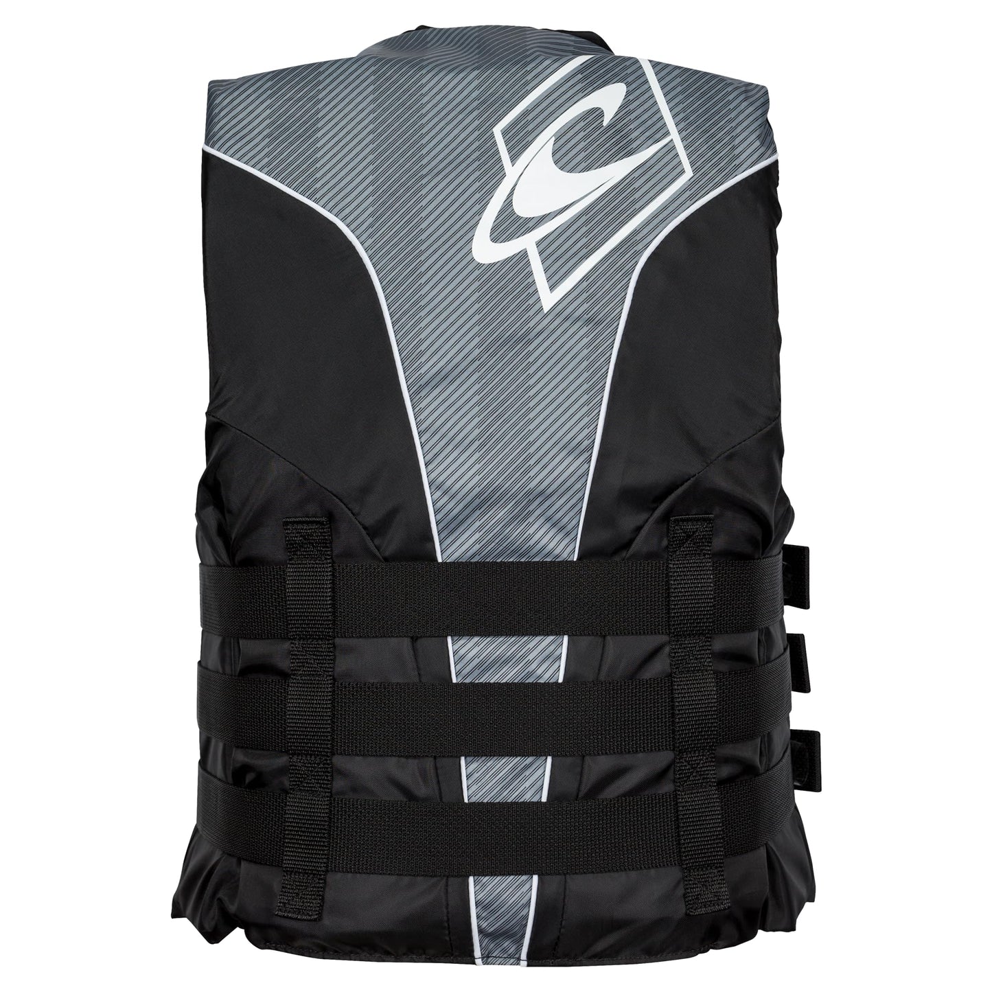 O'Neill Men's Superlite USCG Life Vest,Black/Black/Smoke:White,XL