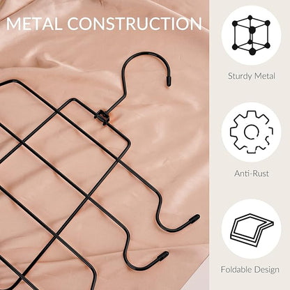 ZEDODIER 4 Pack Tank Top Hanger Space Saving, Bra Hangers