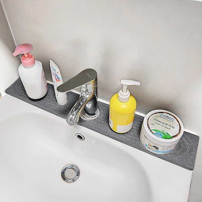 Stone Faucet Mat For Kitchen Sink