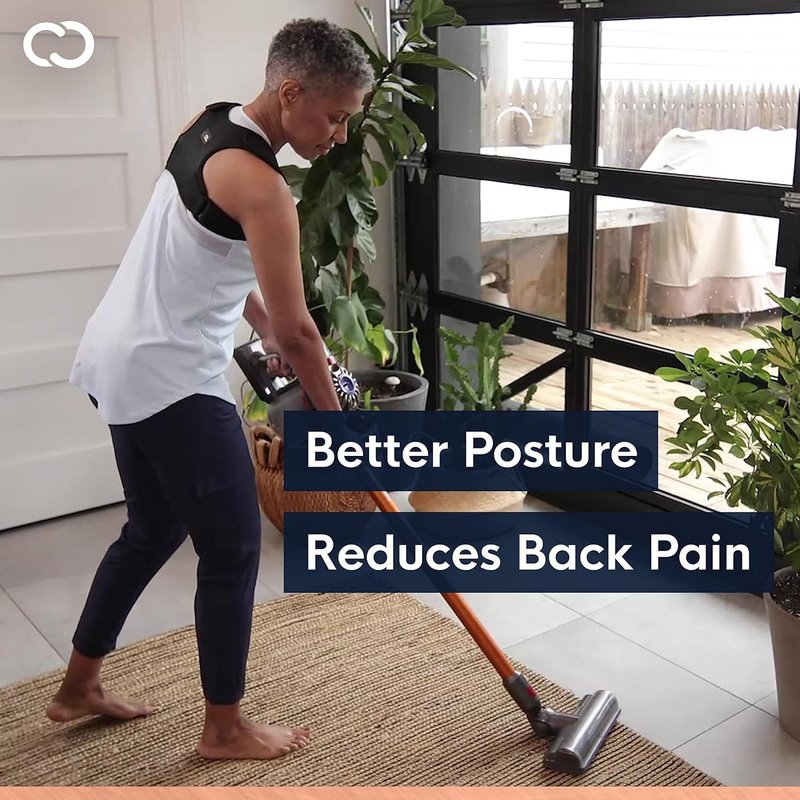 Copper Compression Back Brace - Adjustable Posture Corrector for Men & Women | Relief for Scoliosis & Spine Pain
