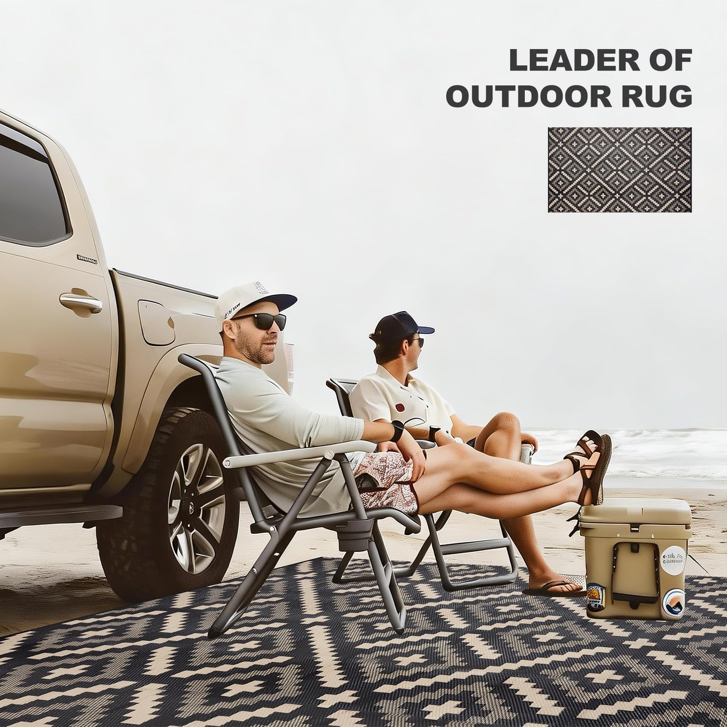 YONILE Outdoor Rug Waterproof for Patio,5x8 ft Outdoor Plastic Straw Rug,Reversible Plastic Area Rugs Mat Outside Carpet for RV, Deck, Porch, Picnic, Beach, Balcony