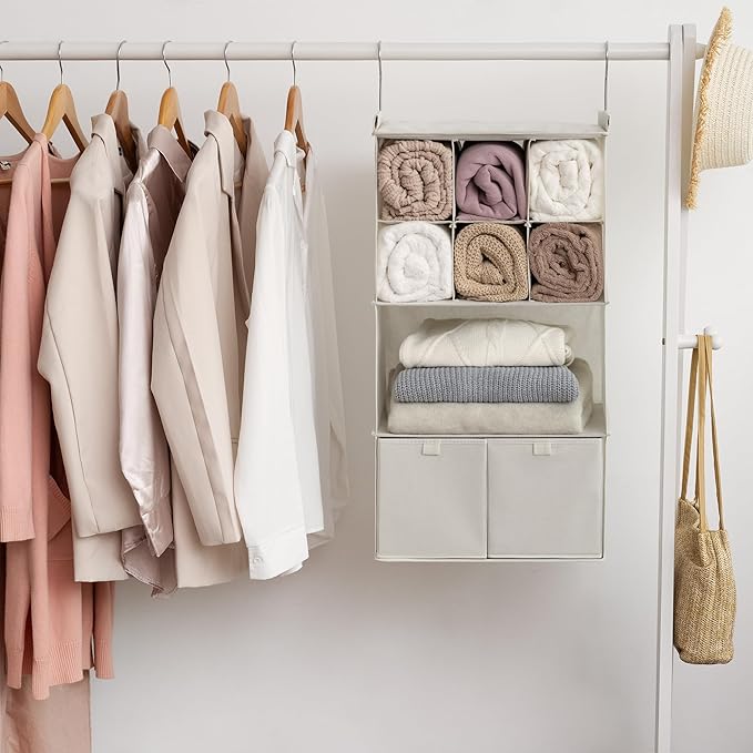 GRANNY SAYS Hanging Closet Organizer