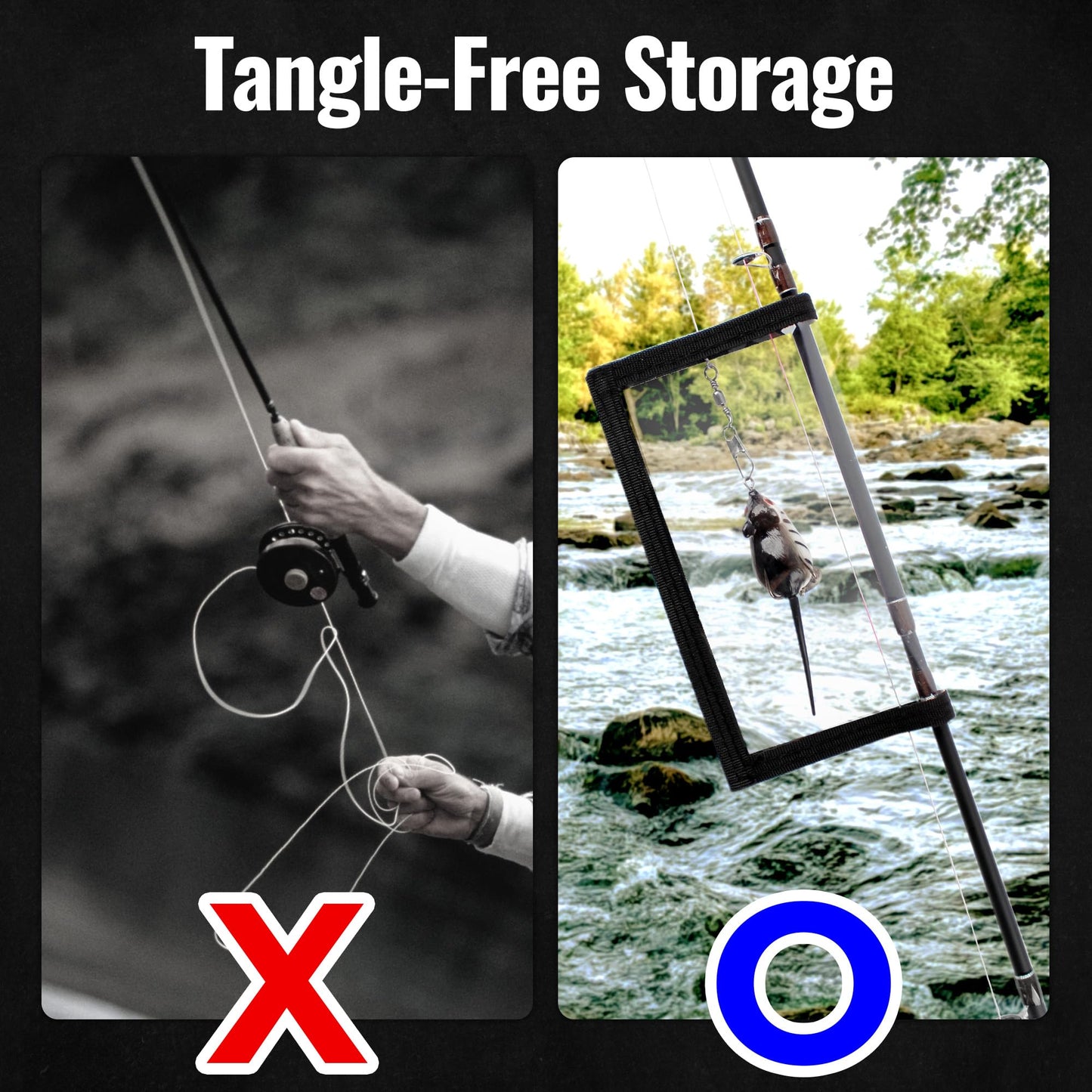 CASTSTRIKE 6PCS Fishing Lure Wraps Hook Safety Cover, Clear PVC Lure Protector for Treble Hooks, Bait Storage, Tangle‑Free Safe Fishing + Rod Tip Protector, Saltwater Safe (3M+3L)