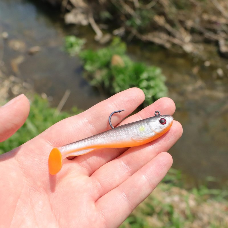 EXAURAFELIS 6Pcs Pre-Rigged Paddle Tail Swimbaits, Soft Shadtale Lures with Jig Heads, Vibrating Sinking Lures for Bass, Trout, Walleye, Pike, Muskie, Crappie, Freshwater & Saltwater Jigging Bait