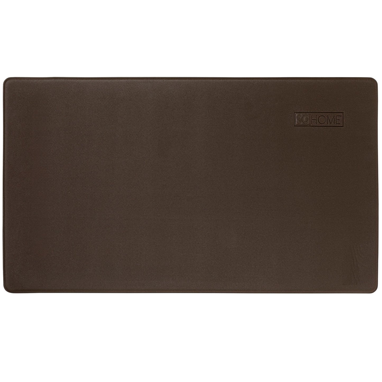 Home Dynamix Cozy Living Modern Marble Runner Anti-Fatigue Kitchen Mat, Non-Slip Floor Mat, Padded Standing Desk Mat, Grey/White, 17.5"x55"