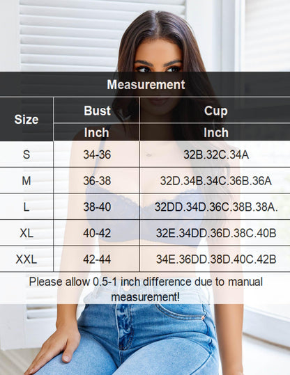 Avidlove Women's Sexy Lace Bra Sheer Balconette Underwire Unlined Everyday Bras Lingerie