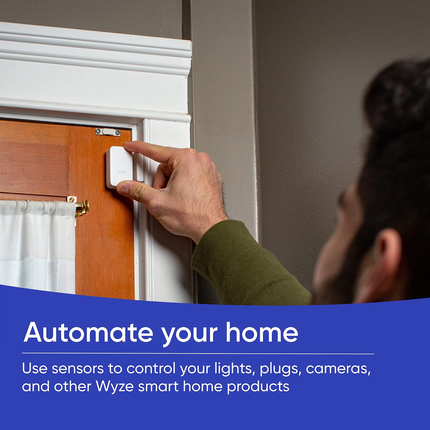 Wyze Home Security Core Kit: Hub, Keypad, Motion Sensor, Entry Sensors (x2); Compatible w/ Wyze Cam, Leak & Climate Sensors; 3 Mo. of 24/7 Professional Monitoring Service Incl., Subscription Required