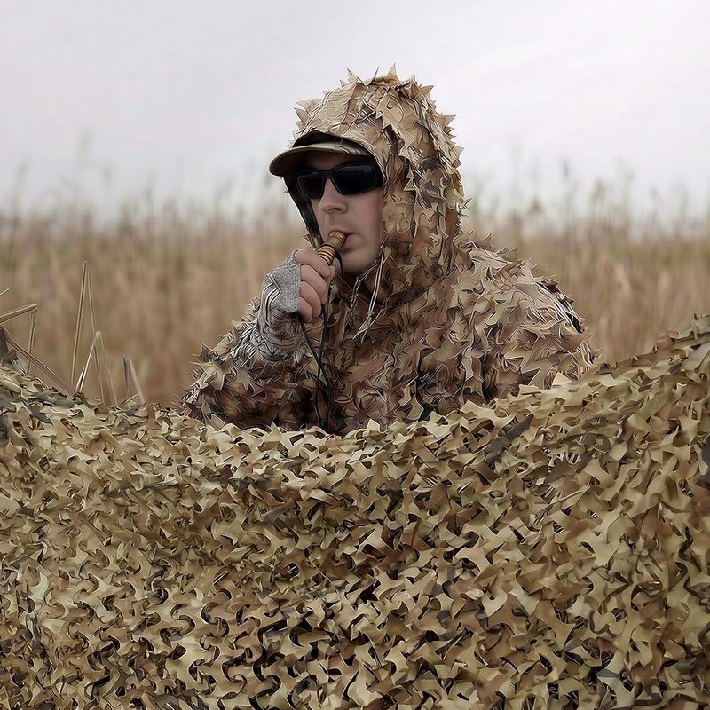 Camo Netting for Hunting | Bulk Roll Military Sunshade | Versatile Outdoor Covering