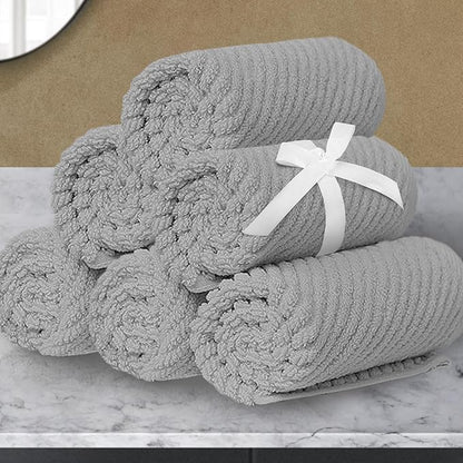 VOOVA & MOVAS Grey Washcloths 6PC
