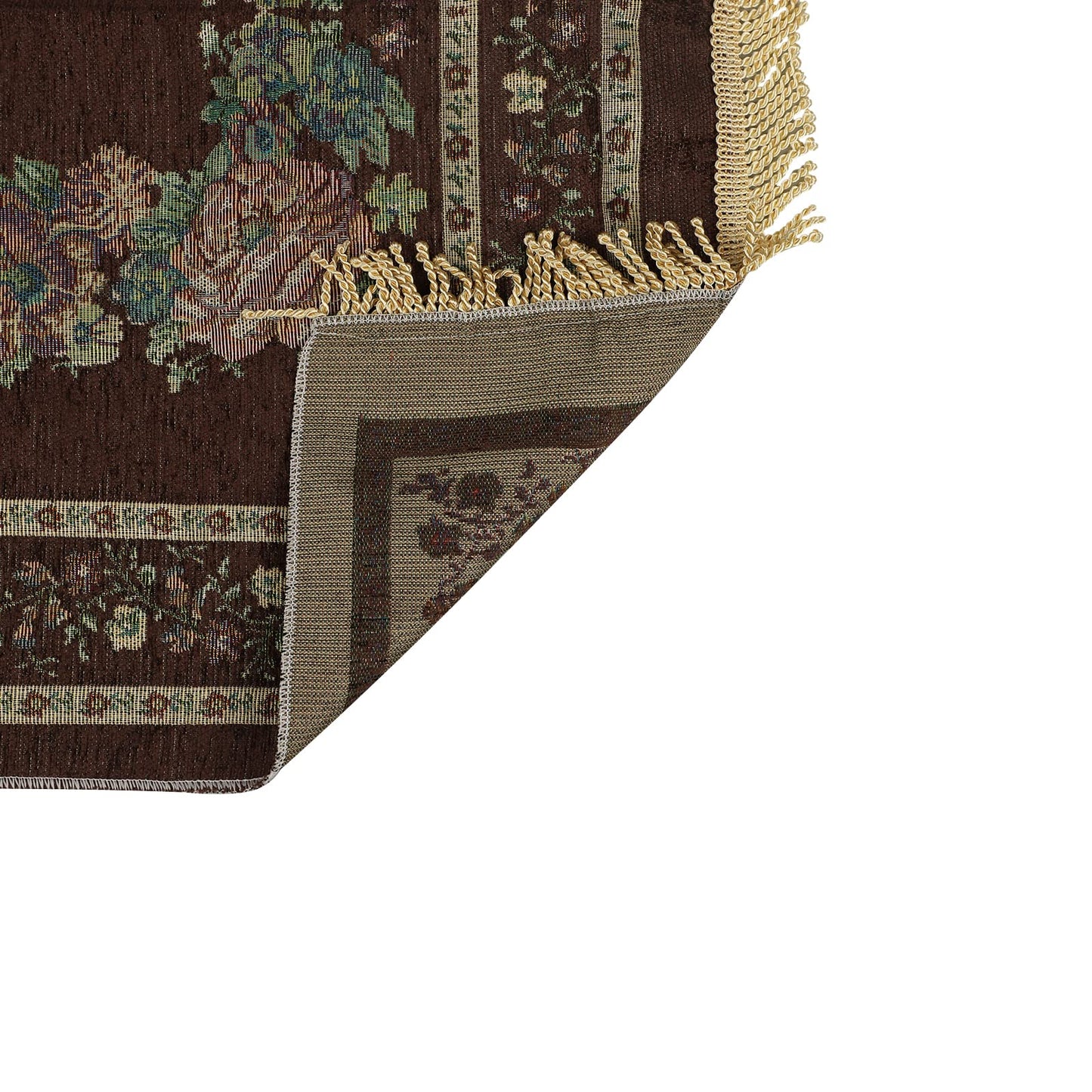 haozaikeji Muslim Prayer Rug Islamic Muslim Prayer Mat Floral Eid Ramadan Rug Namaz Seccade Arabic Turkish Sofa Table Rug Portable Meditation Rug Soft Embroidered Blanket with Tassel