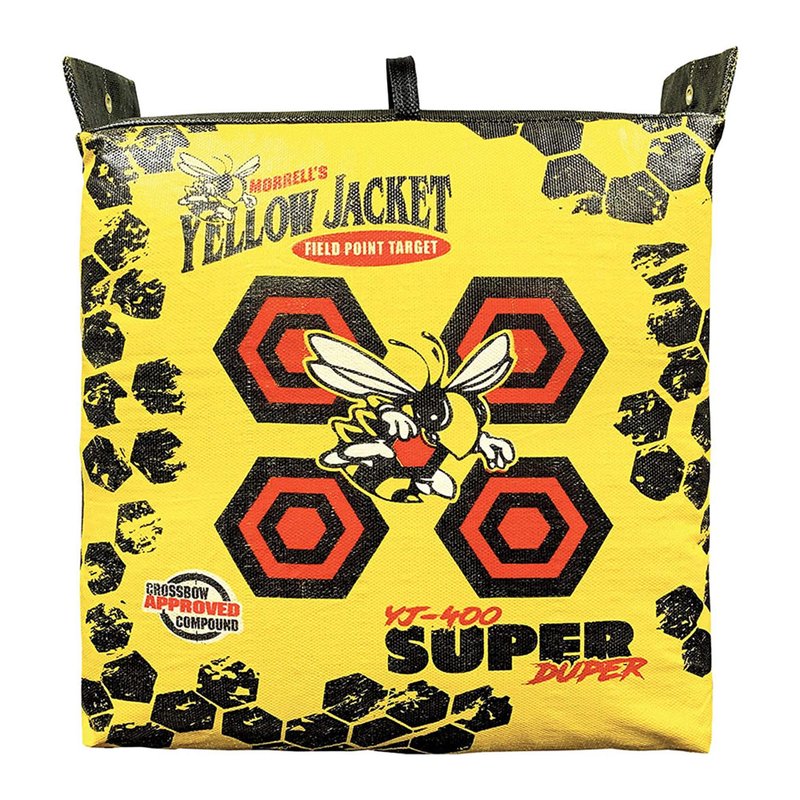 Morrell Super Duper Field Point Bow Targets Archery Block Bag for High Speed Compound Bows and Crossbows Outdoor Target Practice, 3 Pack, Yellow