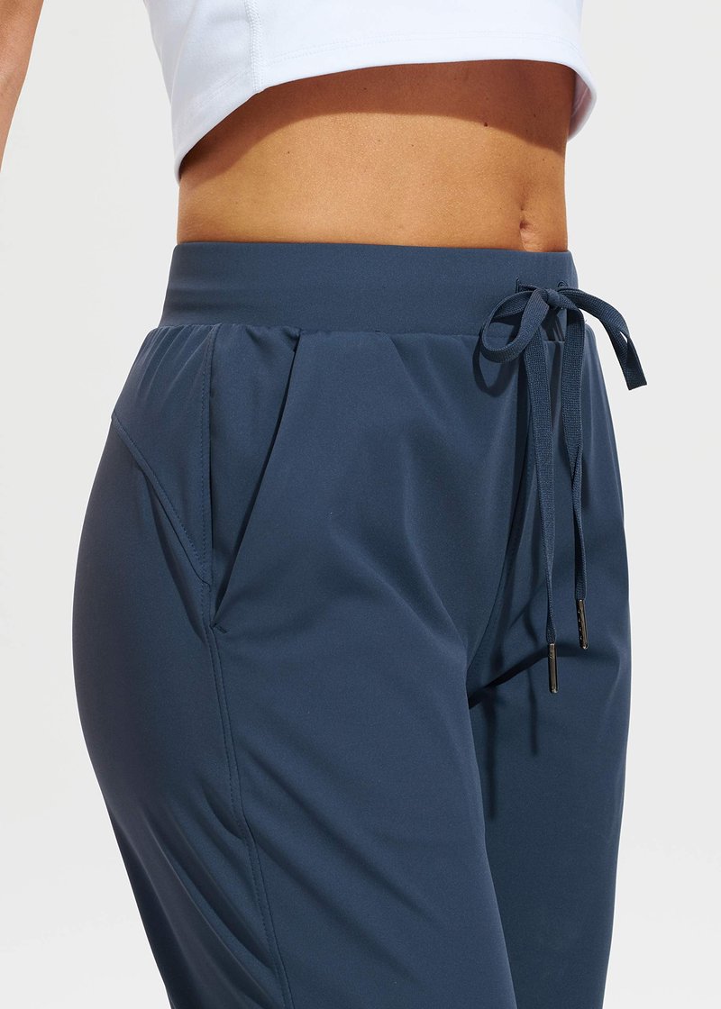 Libin Joggers for Women Tall/Regular/Petite Dance Sweatpants Athletic Workout Trousers Pants Tapered Casual Teacher Yoga Pants for Running Golf Work Cloths, Navy Blue M