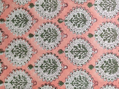 ATOSII Kari 100% Cotton Fall Tablecloth, Handblock Print Rectangle Table Cover for Kitchen Dining Linen I Parties, Thanksgiving, Christmas, Wedding, Fall Decor Table Cloth 60 X 90 Inches