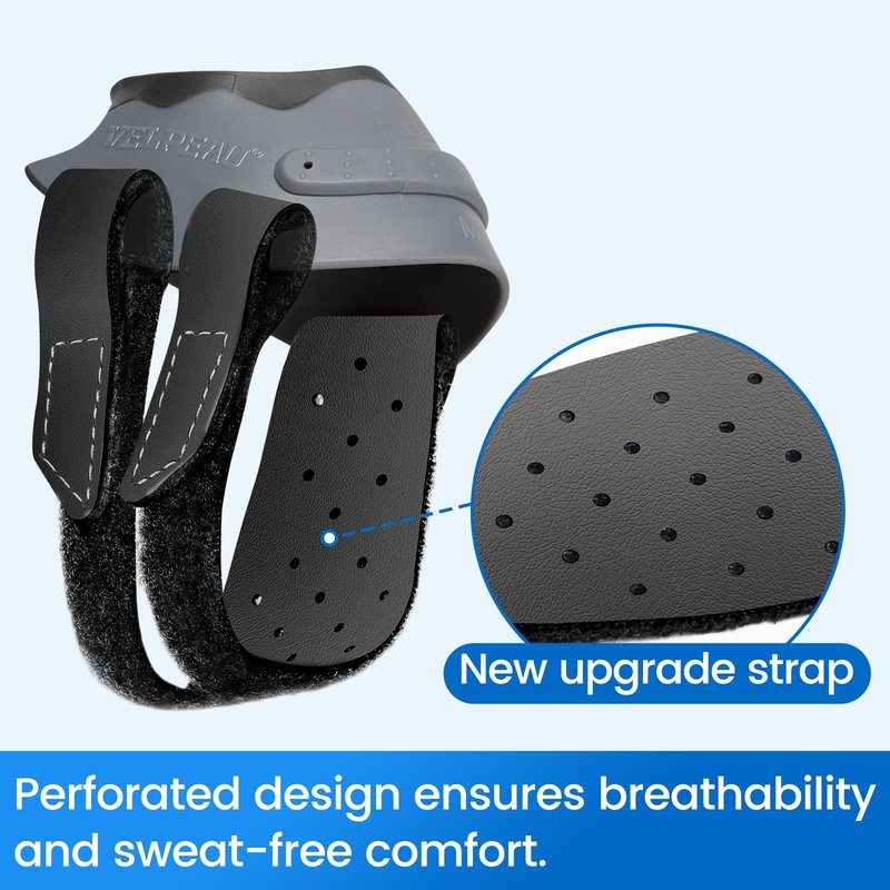 Velpeau CMC Thumb Brace for Osteoarthritis - with Shape-memory Restriction Splint, CMC Joint Stabilizer, Basal Thumb Arthritis Pain Relief and Support for Women and Men (Black, Right Hand, Medium)