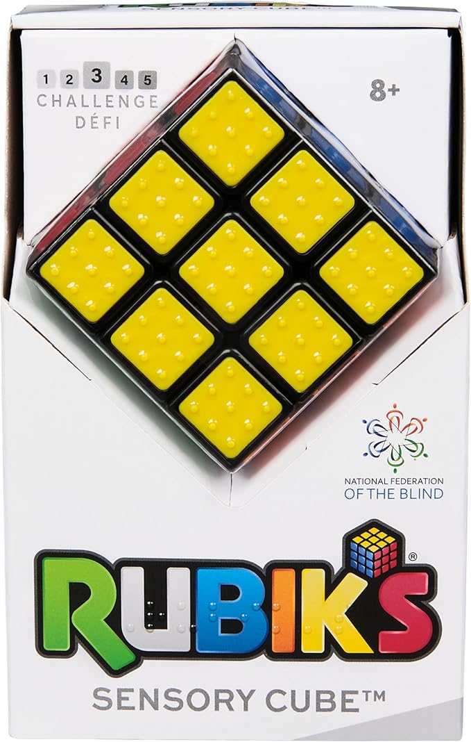 Rubik's Puzzle Brain Teaser Game RubiksSensoryCube3x3 6065556