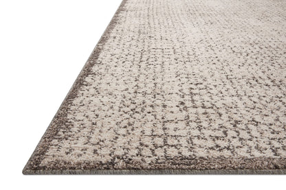 Loloi Darby Collection DAR-04 Ivory/Stone 6'-7" x 9'-3" Area Rug