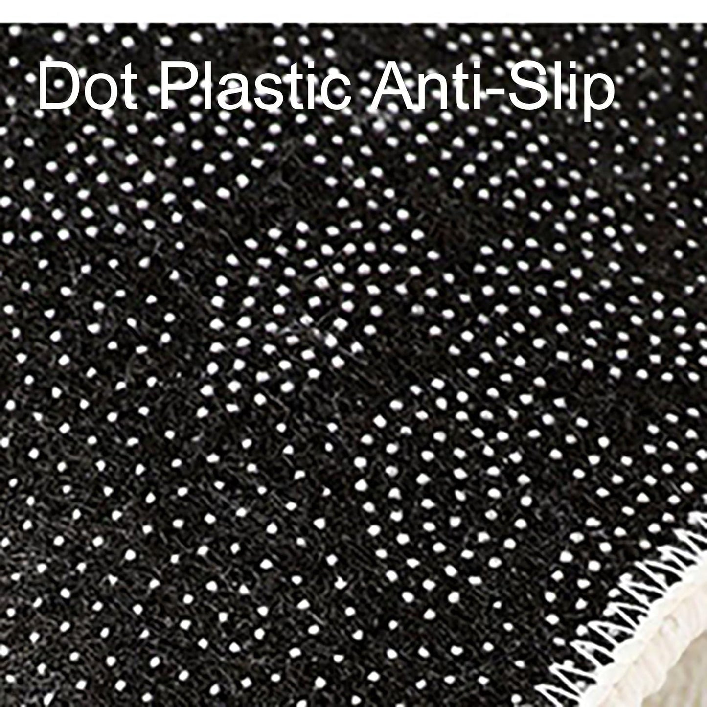 ZZIDOU Area Rug - Artificial Cashmere Cloud Shaped Soft Washable Irregular Rug with Non-Slip Backing, 31.5x63in