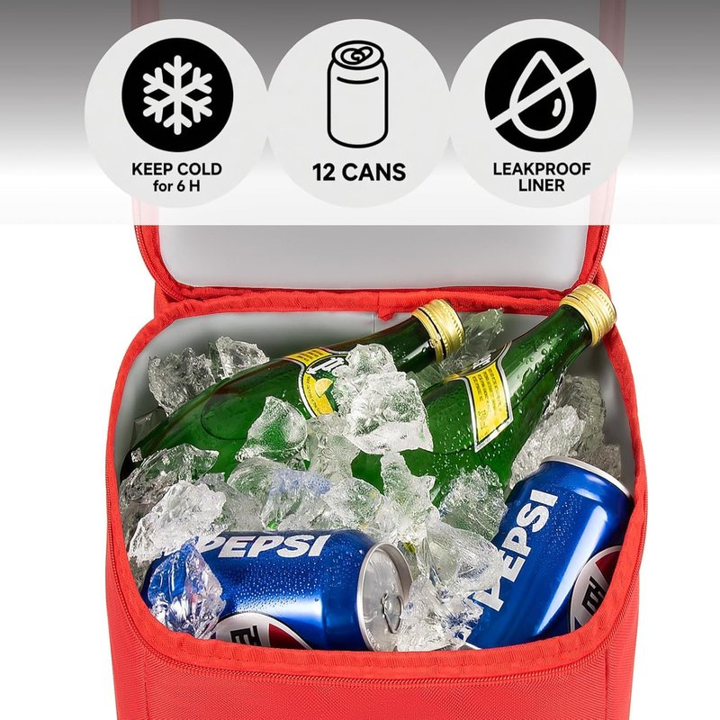 Cooler Organizer Insert for Bogg Bag XL - Leak-Proof Portable Ice Chest with Divider Tray and Zipper - Topper Tray and Cup Holder Compatible Accessories