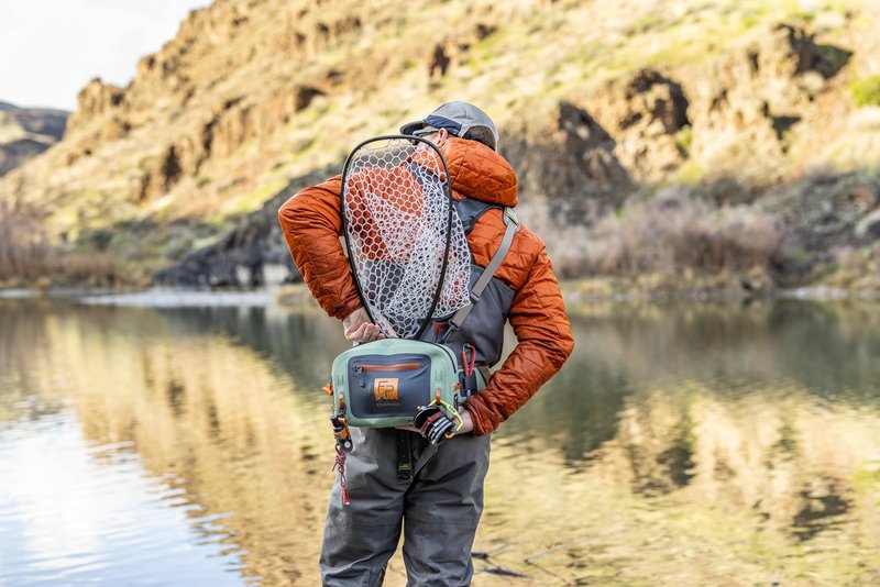fishpond Thunderhead Small Submersible Fishing Fanny Pack - Eco Yucca | Waterproof Fly Fishing Bag | Fishing Waist Pack