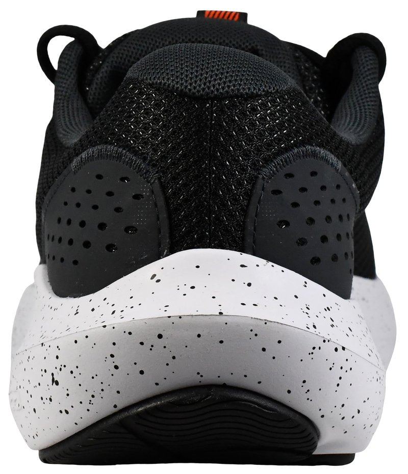 Under Armour Men's Charged Surge 4, (004) Black/Anthracite/Ares Red, 2.5, US