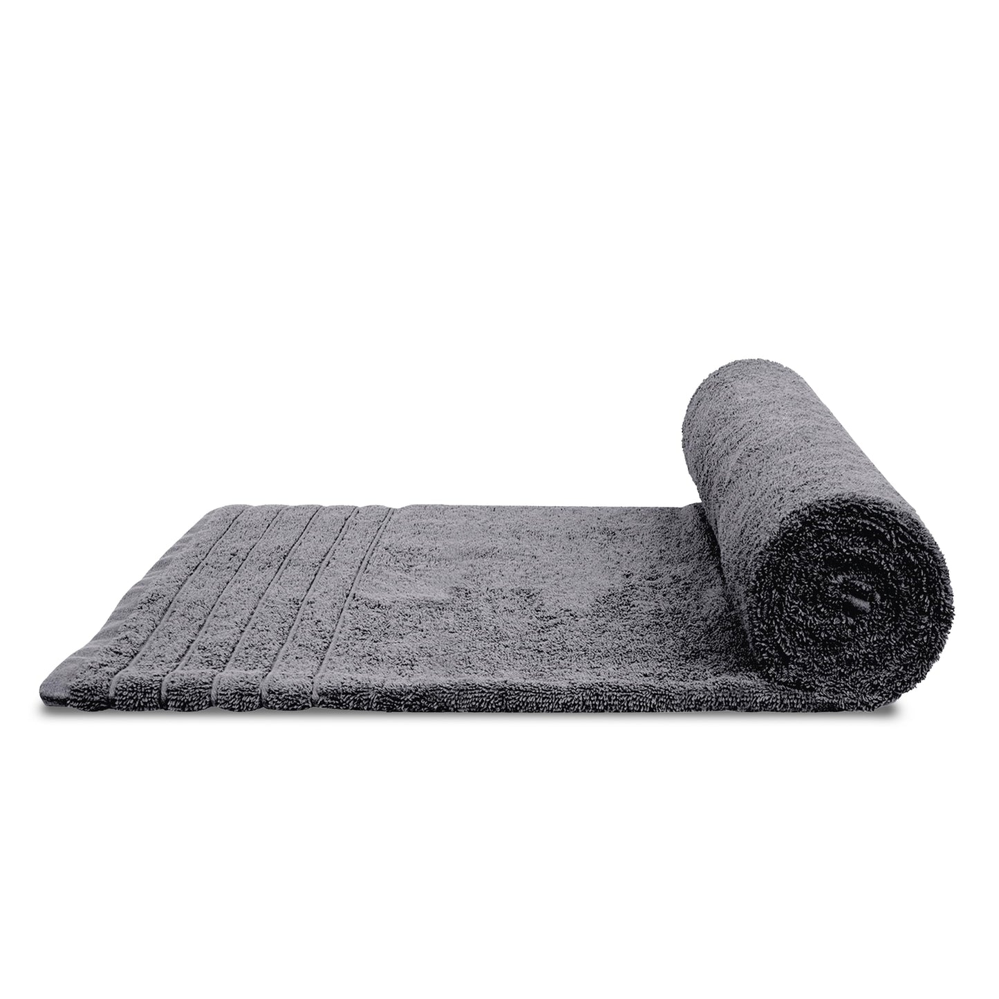 Tens Towels Pack of 2 Extra Large Bath Sheets 35 x 70 Inches, 100% Cotton, Larger & Lighter Weight, Quicker to Dry, Super Soft & Absorbent, Oversized Bath Towels, Dark Grey