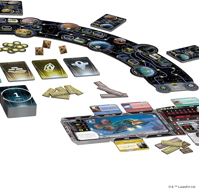 Asmodee Star Wars Outer Rim Board Game - Strategy Game Fun Family Adventure for Teens &amp Adults Ages 14+ 1-4 Players 3-4 Hour Playtime