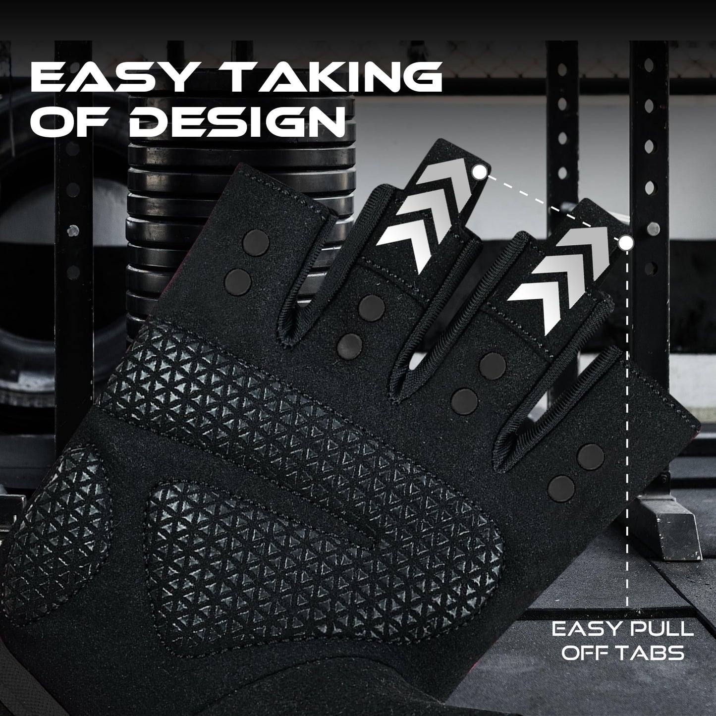 BEAST RAGE Workout Gloves for Men Gym Gloves for Weightlifting Women Fingerless with Palm Protection Padding, Breathable and Lightweight Weight Lifting Glove Cycling Pull Up (Black, S)