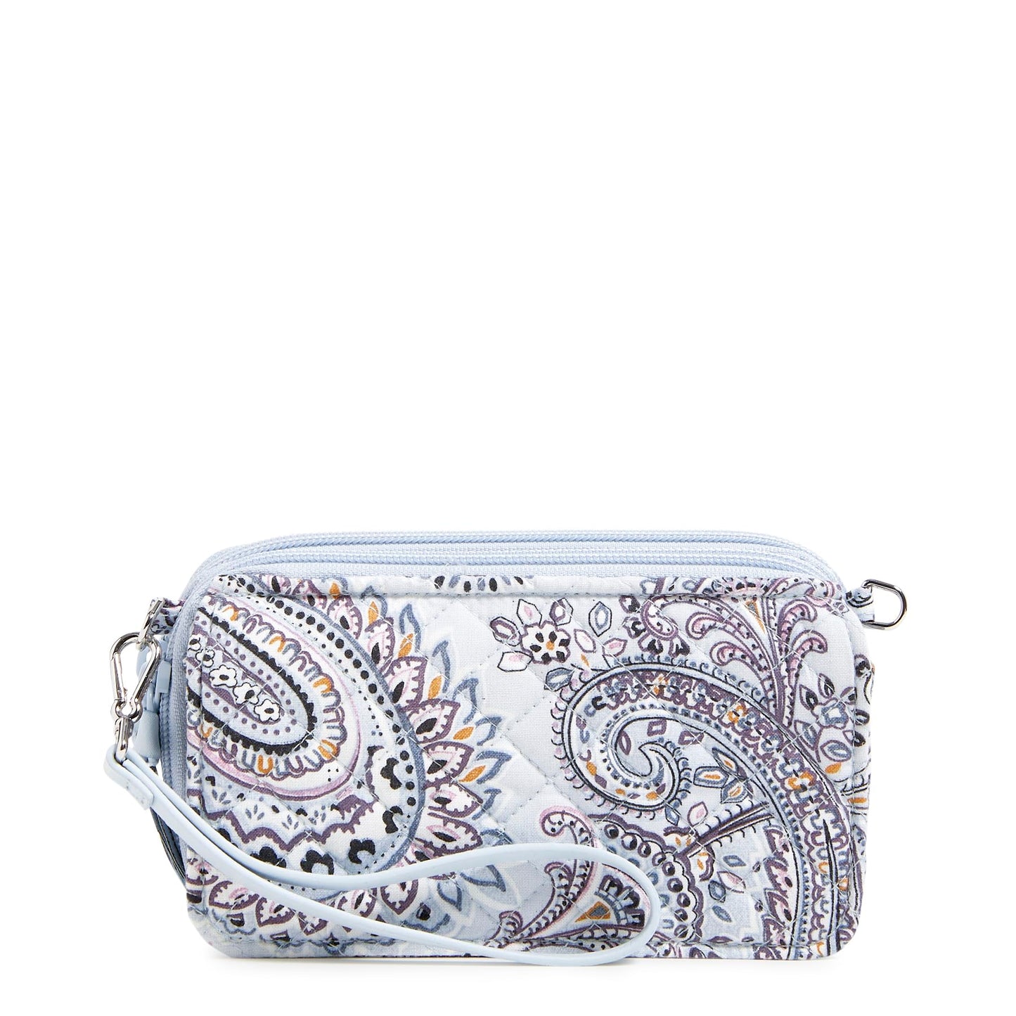 Vera Bradley Cotton All in One Crossbody Purse with RFID Protection