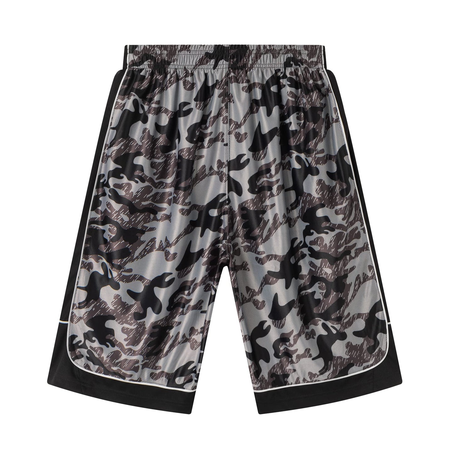 Abovewater Men's Basketball Shorts Quick-Dry Running & Gym Shorts with Drawstring & Pockets (Brown, XL)