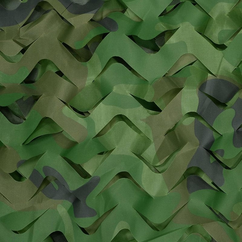 Camo Netting Bulk Roll - Camouflage Ghillie Hunting Blind | Woodland Camo 5x9.8ft for Camping & Decor