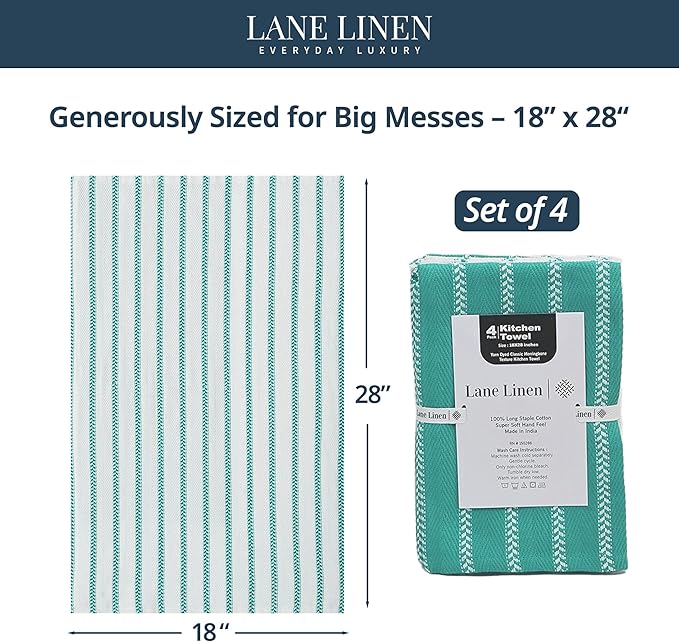 LANE LINEN Kitchen Towels Set