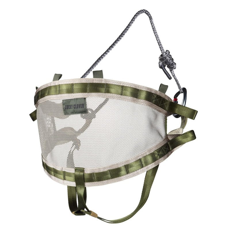 QOGIR Hunting Saddle, The Original Tree Saddle, Lightweight Hunting Tree Saddle, Includes Adjustable Bridge, Tree Saddle Hunting System Kit, Tree Stand Accessories, Saddle Hunting Accessories