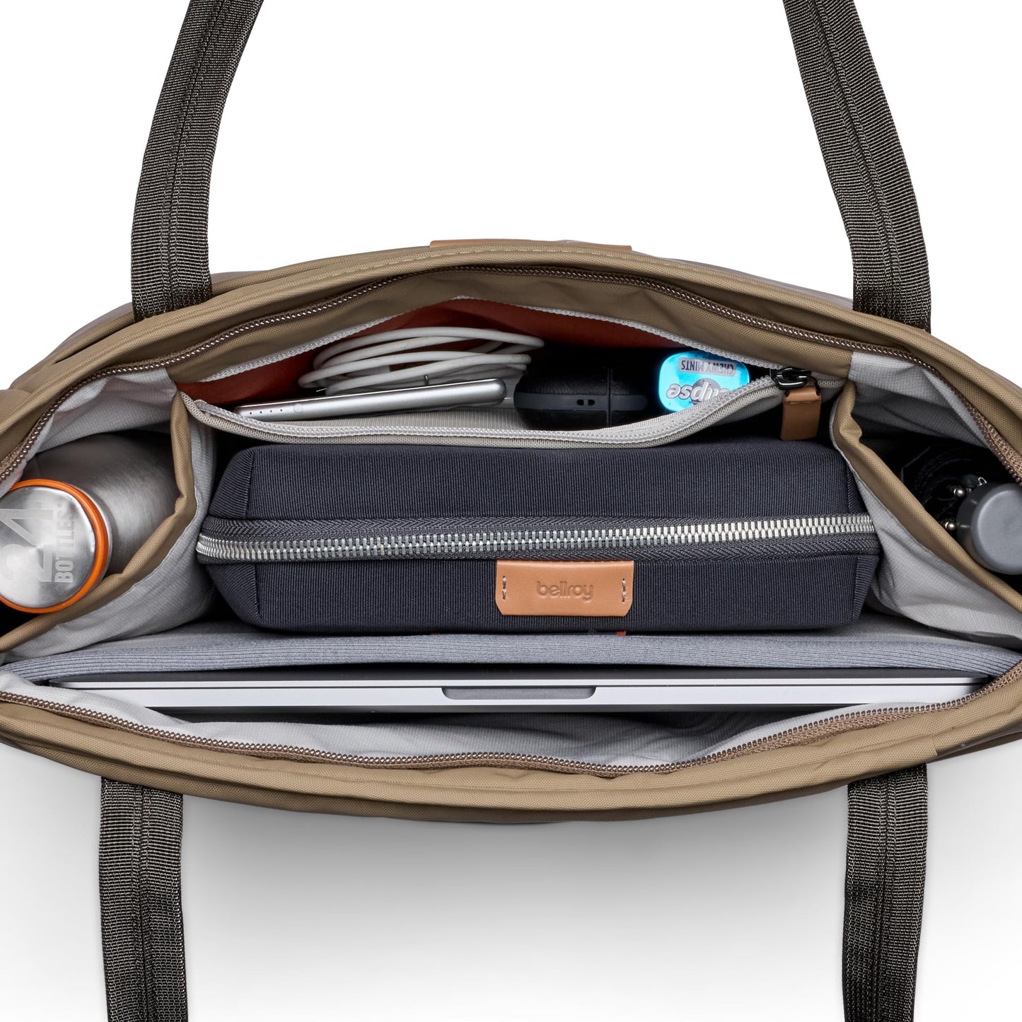 Bellroy Tokyo Wonder Tote (12L laptop tote bag, fits 14” laptop) - Khaki