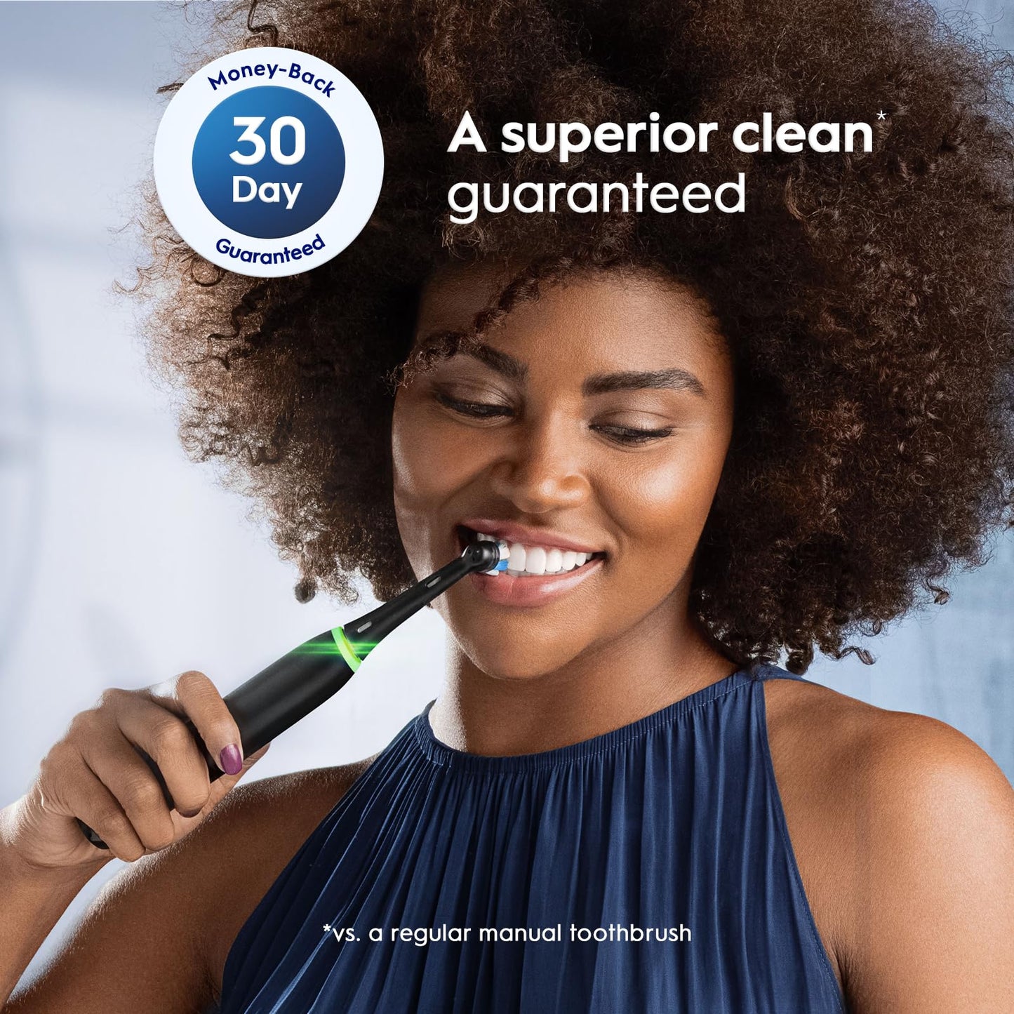 Oral-B iO Series Ultimate Clean Electric Toothbrush Replacement Brush Heads for an Oral-B Electric Toothbrush, 2 count, White