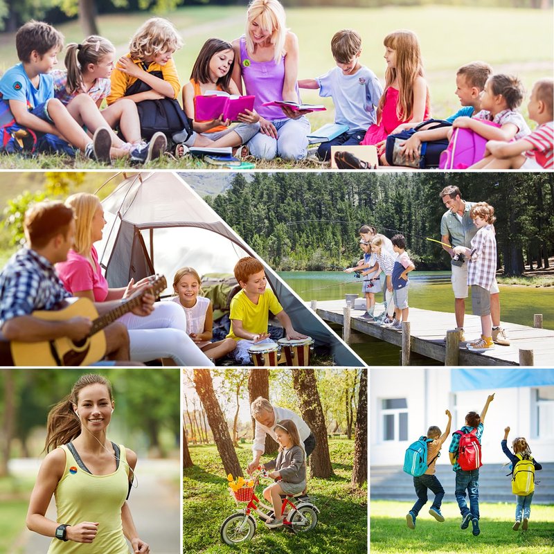 Mosquito Repellent Stickers, 300 Pack for Kids & Adults, Outdoor/Indoor, Natural Plant-Based, 6 Mosquito Bracelets Included