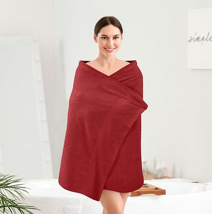 Utopia Towels 4 Pack Premium Bath Towels Set, 27 by 54 Inches, 100% Ring Spun