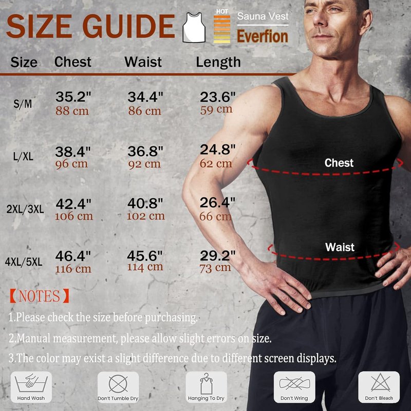 Men's Sauna Shirt - Short Sleeve Sweat Body Shaper Vest for Gym Workouts | Fitness Tank Top