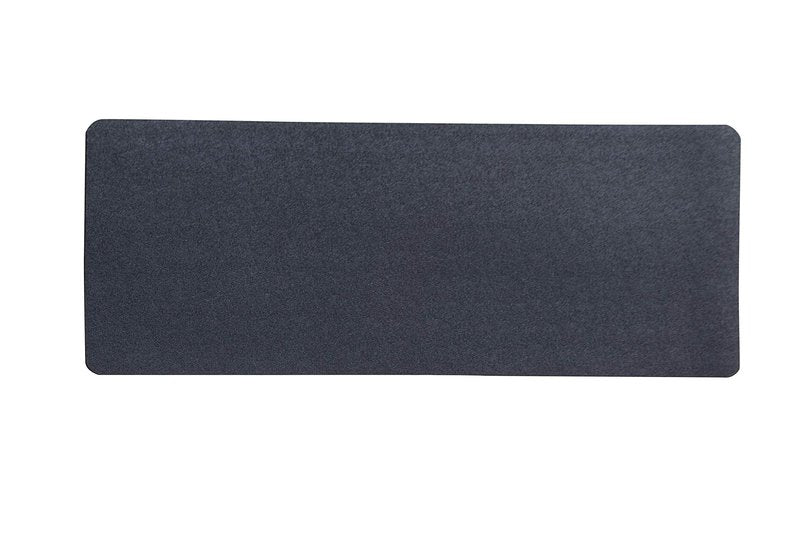 MotionTex Exercise Equipment Mat for Under Stationary Bike, Spin Bike, Fitness Equipment, Home Gym Floor Protection, 24" x 60", Black