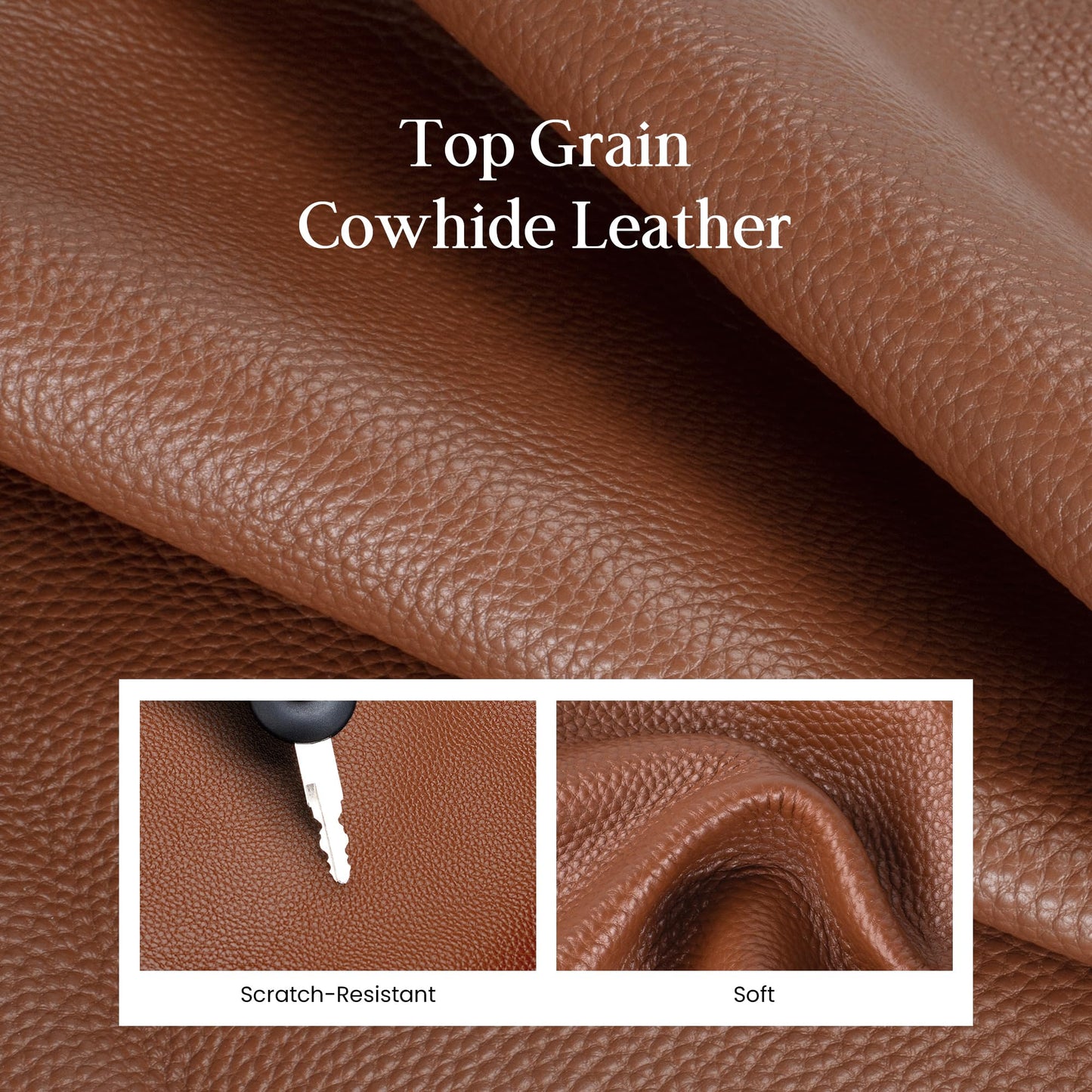 befen Genuine Leather Crossbody Purse for Women Brown Purse RFID Crossbody Bag for Travel Soft Real Leather Saddle Bags with RFID Blocking Trendy Medium Purses Women's Shoulder Handbags for Everyday