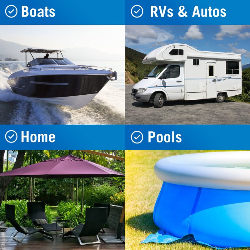 Boat Vinyl Cleaner Upholstery and Seat Cleaner Protectant for Marine Vinyl Windows and Pontoon Interiors Effective Boat Cleaning Supplies and Conditioner Products