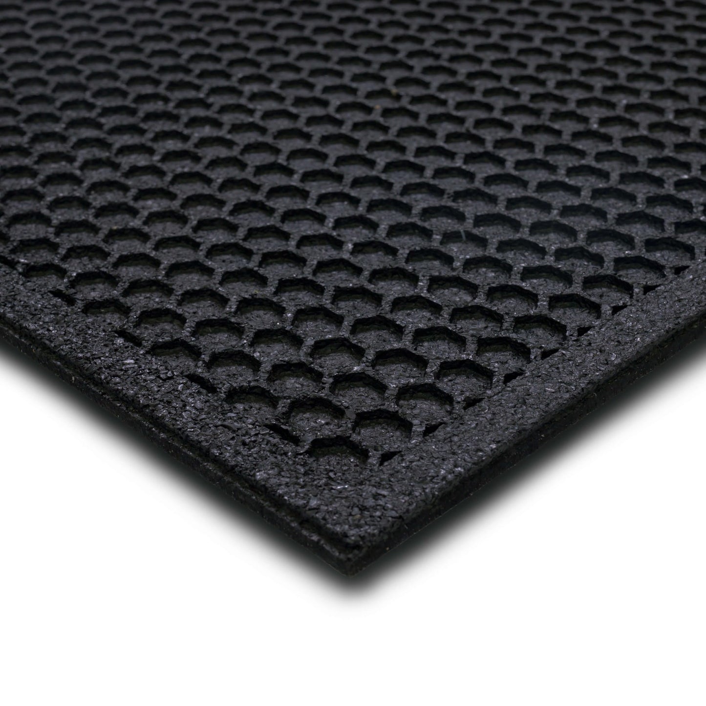 Mohawk Home Indoor Outdoor 1' 6" x 2' 6" Heavy Duty Rubber Floor Mat Anti Slip Restaurant Kitchen for Garage Garden Industrial Pool Entrance Bar Wet Area