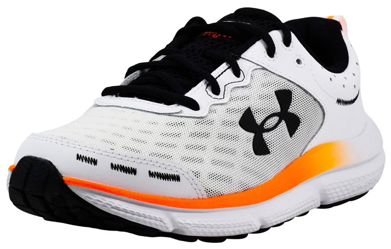 Under Armour Men's Charged Assert 10, (101) White/White/Black, 8.5, US