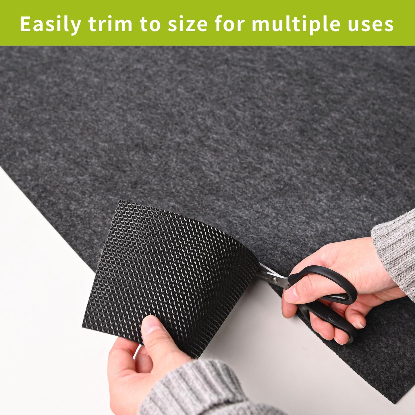 Cybstrax Oil Spill Mat - 17' x 7'4" Absorbent Oil Garage Floor Mat for Under Car - Protect Driveway from Drips, Spills, Stains, Reusable & Durable Garage Floor Protection Mat with Waterproof Backing