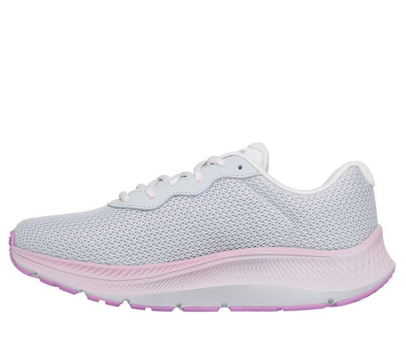 Skechers Women's Go Run Consistent 2.0 Fast Pace Sneaker, Gray/Purple, 8.5